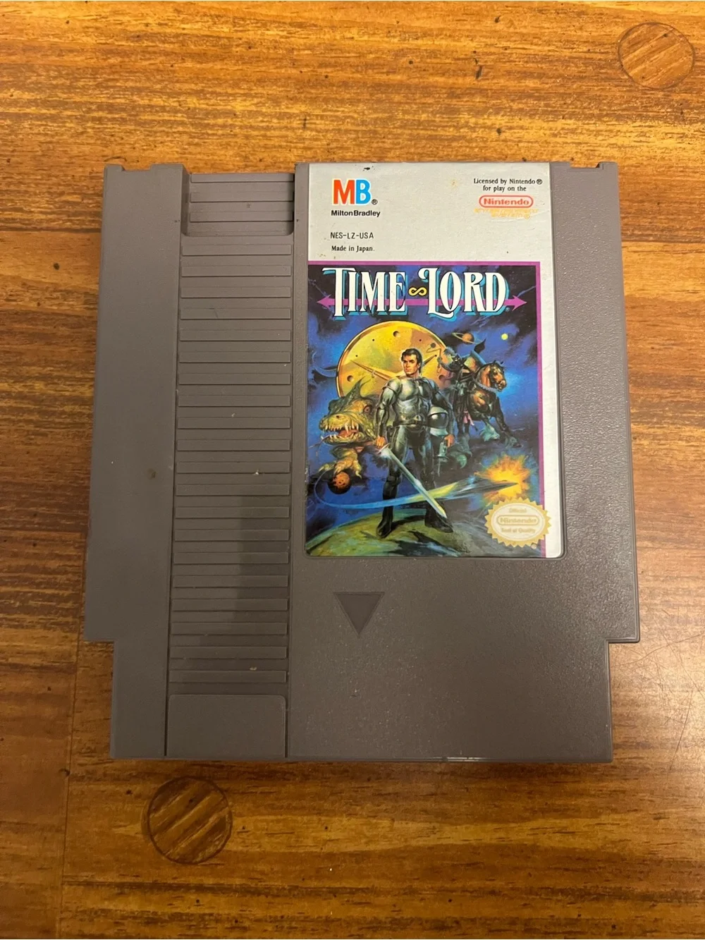 Nintendo Time Lord NES Cartridge